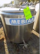 Ermicon (Packo) 200L/52 Gal. S/S Jacketed Farm Tank, Twin Blade Prop, Motor with Freon Condenser and
