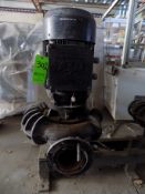 Grundfos 18.5 KW Large Water/Waste Pumps, Model B1038294-P1-0247, 35A, All Mounted on Metal Frame