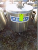 Ermicon (Packo) 200L/52 Gal. S/S Jacketed Farm Tank, Twin Blade Prop, Motor with Freon Condenser and