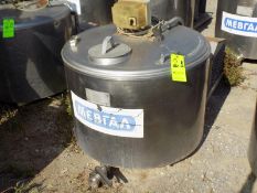 Japy Aprox. 320 L/85 Gal. Jacketed S/S Farm Tank with Hinged Lid, Twin Blade Prop, Motor with