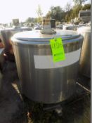 Ermicon (Packo) 200L/52 Gal. S/S Jacketed Farm Tank, Twin Blade Prop, Motor with Freon Condenser and