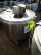 Ermicon (Packo) Aprox. 200L/52 Gal. S/S Jacketed Farm Tank with Hinged Lid, Twin Blade Prop, Motor