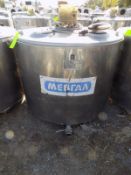 JAPY ,750L , S/S Jacketed Farm Tank , Twin Blade Prop ,Motor With Freon Condenser and Control Unit,
