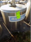 Ermicon (Packo) 200L/52 Gal. S/S Jacketed Farm Tank, Twin Blade Prop, Motor with Freon Condenser and
