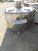JAPY ,550L , S/S Jacketed Farm Tank , Twin Blade Prop ,Motor With Freon Condenser and Control Unit,
