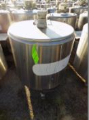 Ermicon (Packo) 200L/52 Gal. S/S Jacketed Farm Tank, Twin Blade Prop, Motor with Freon Condenser and