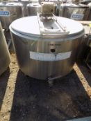 FRIGOMILK ,430L , S/S Jacketed Farm Tank , Twin Blade Prop ,Motor With Freon Condenser and Control