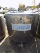JAPY ,750L , S/S Jacketed Farm Tank , Twin Blade Prop ,Motor With Freon Condenser and Control Unit,