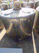 JAPY ,650L , S/S Jacketed Farm Tank , Twin Blade Prop ,Motor With Freon Condenser and Control Unit,