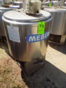 Ermicon (Packo) Aprox. 200L/52 Gal. S/S Jacketed Farm Tank with Hingd Lid, Twin Blade Prop, Motor