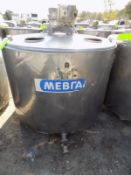 JAPY ,750L , S/S Jacketed Farm Tank , Twin Blade Prop ,Motor With Freon Condenser and Control Unit,