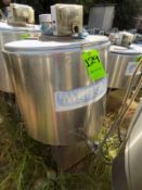 Ermicon (Packo) Aprox. 200L/52 Gal. S/S Jacketed Farm Tank with Hinged Lid, Twin Blade Prop, Motor