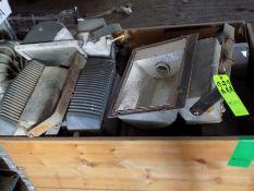 Flood Lights - 400 W Each (NOTE: Missing Front Glass) EUR 25.00 Euro Rigging & Loading Fee.