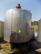 Aprox. 5,000 L/1320 Gal. S/S Milk Tank with Agitator, Top Manhole and Drive Motor EUR 100.00 Euro