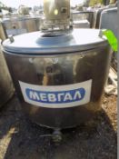 JAPY ,320L , S/S Jacketed Farm Tank , Twin Blade Prop, Broken Blade ,Motor With Freon Condenser