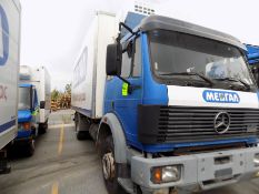 Mercedes Milk Delivery Truck, Model 1729 with Thermo King Reefer Unit and (2) Hinged Back Doors,