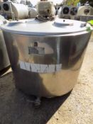 JAPY ,750L , S/S Jacketed Farm Tank , Twin Blade Prop ,Motor With Freon Condenser and Control Unit,