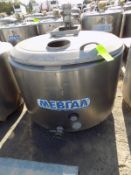 ALFA LAVAL , Approx 650, S/S Jacketed Farm Tank With Twin Blade Prop , With Missing Hinged Lid ,