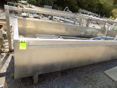 Aprox. 6.00 L x 1.40 W x 60.0 H S/S Cheese Vat (NOTE: ID Plate Not Available) EUR 100.00 Euro