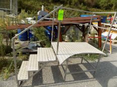 Aprox. 78 cm H 4-Step S/S Stairs EUR 50.00 Euro Rigging & Loading Fee. Additional Packaging Fees May