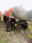 Schwarte 13000 L 2-Axle S/S Milk Transport Container with Agitator Euro Rigging & Loading Fee.