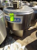 Ermicon (Packo) Aprox. 200L/52 Gal. S/S Jacketed Farm Tank with Hinged Lid, Twin Blade Prop, Motor