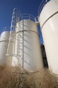 Mueller 15,000 Gal. S/S Refrigerated Silo, Door SN D7802-2, with Sloped Bottom, Spray Balls, Vert