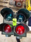 Siemens Red and Green Traffic Lights (NOTE: Sun Covers Available)