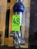 Bardiani 3-Way Clamp/Type/Welded S/S Air Vavle with Tiotto Top and 70 cm Outlets (New)