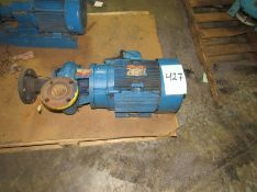 Aurora Pump with15 RPM High speed motor 7.5HP 230/460V flanged inlet / outlet. Free removal and