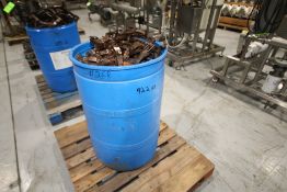 55 Gal. Drum Barrel Rex 3500 Case Conveyor Chain – Aprox. 822 lbs. (Located in Pittsburgh)***NUTR