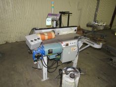 Markem Imaje Inkjet Coder with Hydrol Belt Conveyor and Variable Frequency Drive and a Pneumatic