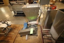 12″ Rotary Power Air Lock/Rotary Valve Service #SP16047 with S/S Star Valve, 6-1/8″ W x 15-3/4″ x