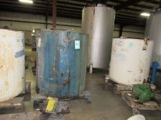 Clawson Approx. 345 Gallon Steel Totes - forkliftable and stackable with 2