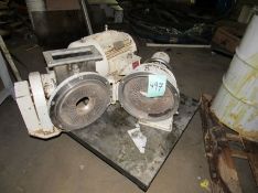 Sprout-Bauer Colloid Mill/Homogenizer with 25HP electric motor, and built auger feeder / vibrator