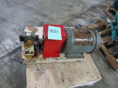 ECO Pump Model G-10-ACC-KKV- Small Positive Displacement Gear Pump with relief valve, 1.75