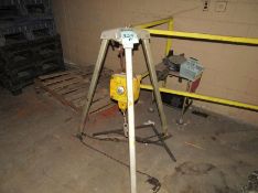 The Wincher - Life Line Rescue with Built-In Winch for Confined Space =50 ft retracting line.