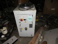 Cosmotec Chiller used for a tube filling machine.. Removal and loading free. Optional palletizing $