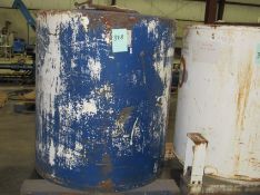 Clawson Approx. 345 Gallon Steel Totes - forkliftable and stackable with 2