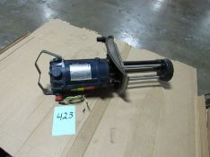 Graymill Pump - 1.2HP, 1725 RPM, Model H3405-1/2KE, Serial #38747, Gear drive E78V0197P-EA, 115/