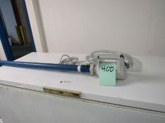 Finish Thomson Pharma Quality Drum Pump with adjustable flow based viscosity of fluids. Model PFM40,
