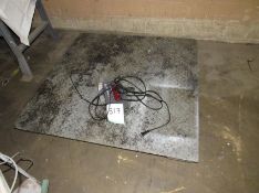 Floor scale 4ft x 4ft with digital reader - Removal and loading charges are included -Optional