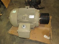 60-HP, GE Energy Server Extra Severe Duty Model #5KS404SAA308D, 460 Volts, 72.52 Amps, 404T Frame,