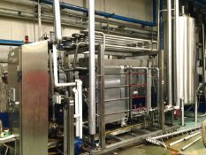 Barry-Wehmiller Flash Pasteurization Skid Serial 61180 Year: 2011 Setup for Juice or Lightly