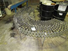 Flexible disc conveyor, 2ft wide. Removal and loading free. Optional palletizing $75.00. Located