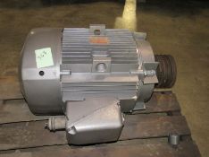 50-HP GE Energy Saver Electric Motor Model #5KS365BL308D, 230/460 Volts, 58.54 Amps, 365T Frame,