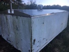 (2) Girton 1000 Gallon Jacketed Tanks with Top Mount Agitator (Located in Loretto, PA)