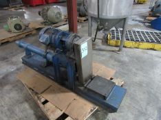 Moyno Progressive Cavity High Performance Pump, 5HP Toshiba Electro motor, 230/460 Volt, 13/5.5