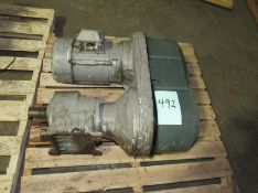 Mix Tank Drive Unit with 5HP Motor and 1 1/2