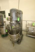 Hobart Mixer, Model M802, S/N 11-144-80 with Aprox. 20